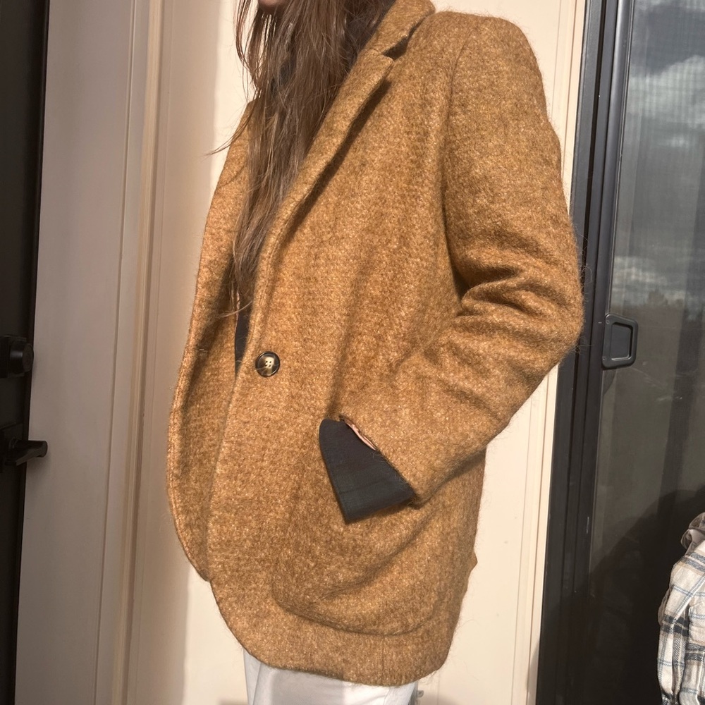Madewell Larsen Boucle Wool Blazer M